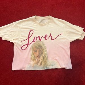 Taylor Swift Lover Cropped Tee